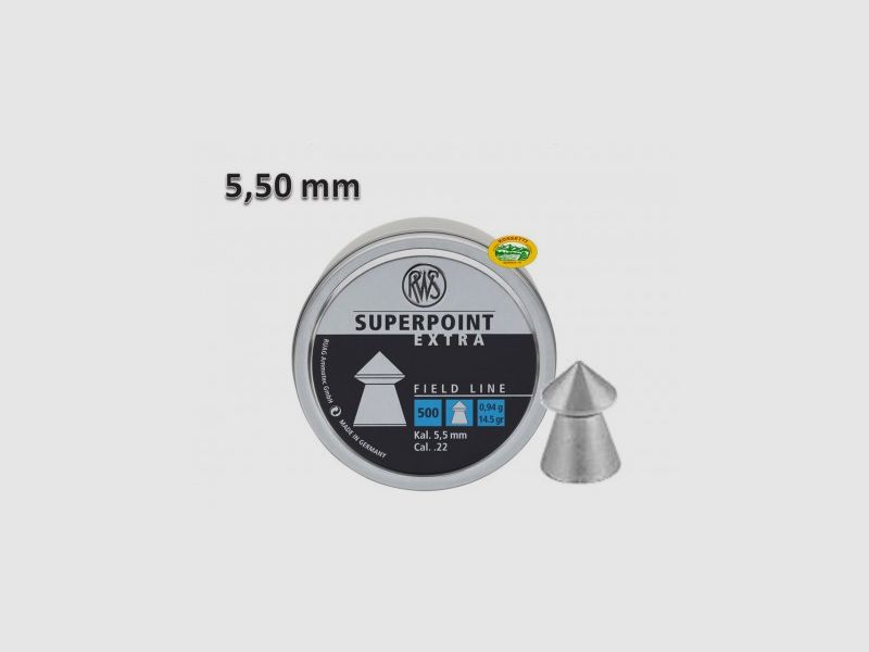 RWS Bullets SUPERPOINT EXTRA cal. 5.50mm 0.94gr