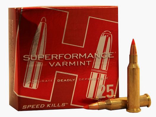 Hornady Superformance Varmint .17 Hornet 20GR V-Max 25 cartuchos