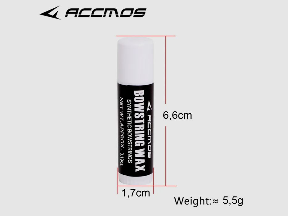 Accmos Sehnenwachs "RAIL LUBE", Stiftform, 0,19 OZ / 5,5 g (Grundpreis: 0,89€ /g)