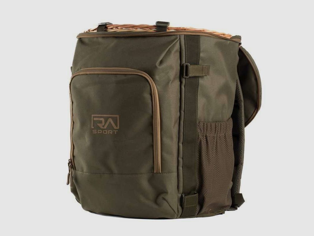 Rucksack für Pilze mit doppeltem Korb aus Weide, Bild 2 von 6