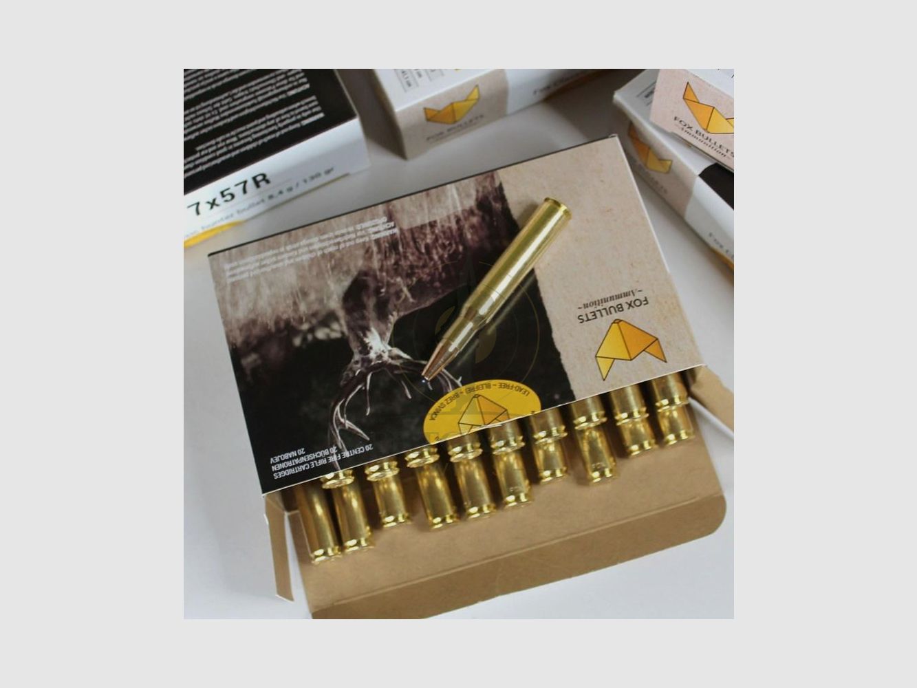 Fox Bullets 7x64 8,4g/130gr loodvrij, afbeelding 4 van 6