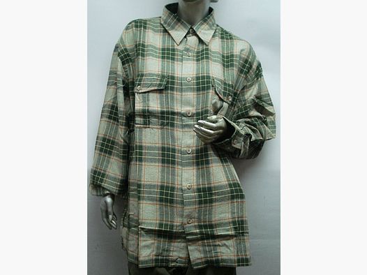 Hemd York Flanell 1/1-Arm - kariert, Gr. L