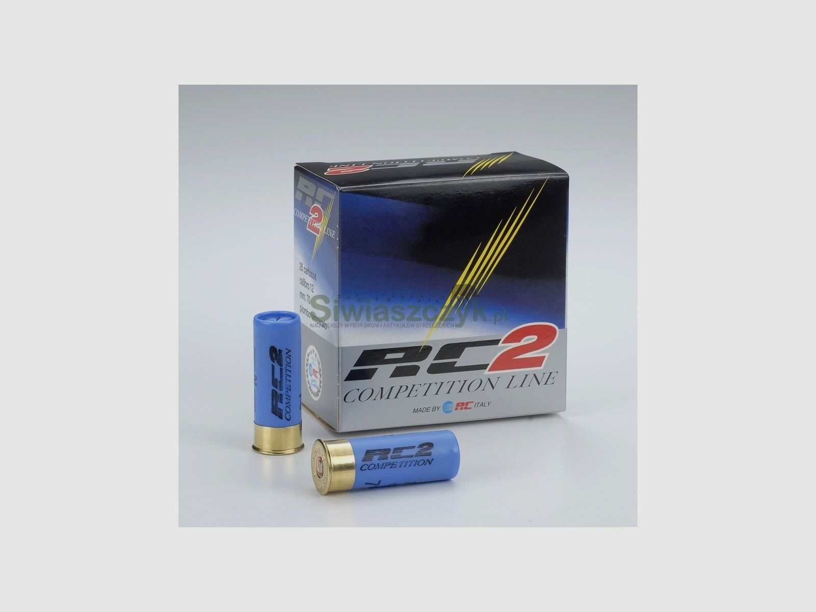 Amunicja śrutowa RC CARTRIDGES 12/70 RC2 Competition Trap - 7,5-2,40mm - 24g, zdjęcie 2 z 2