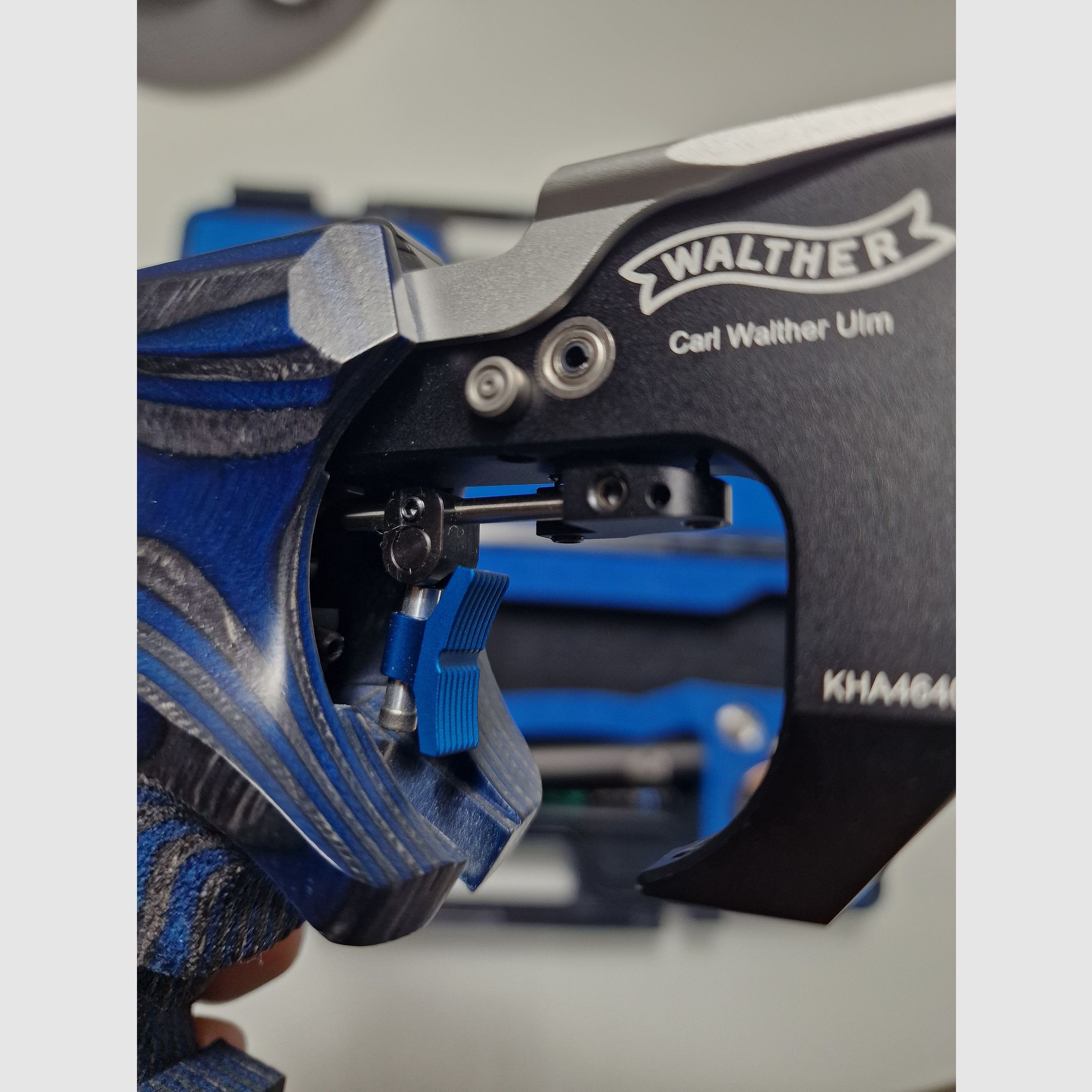 WALTHER LP 500 Expert-M Blue Angel RE L