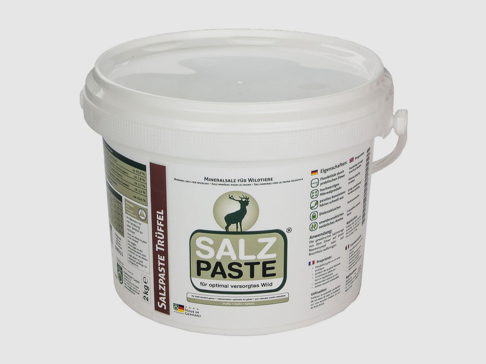Paste di sale secchi 2 kg secchi tartufo