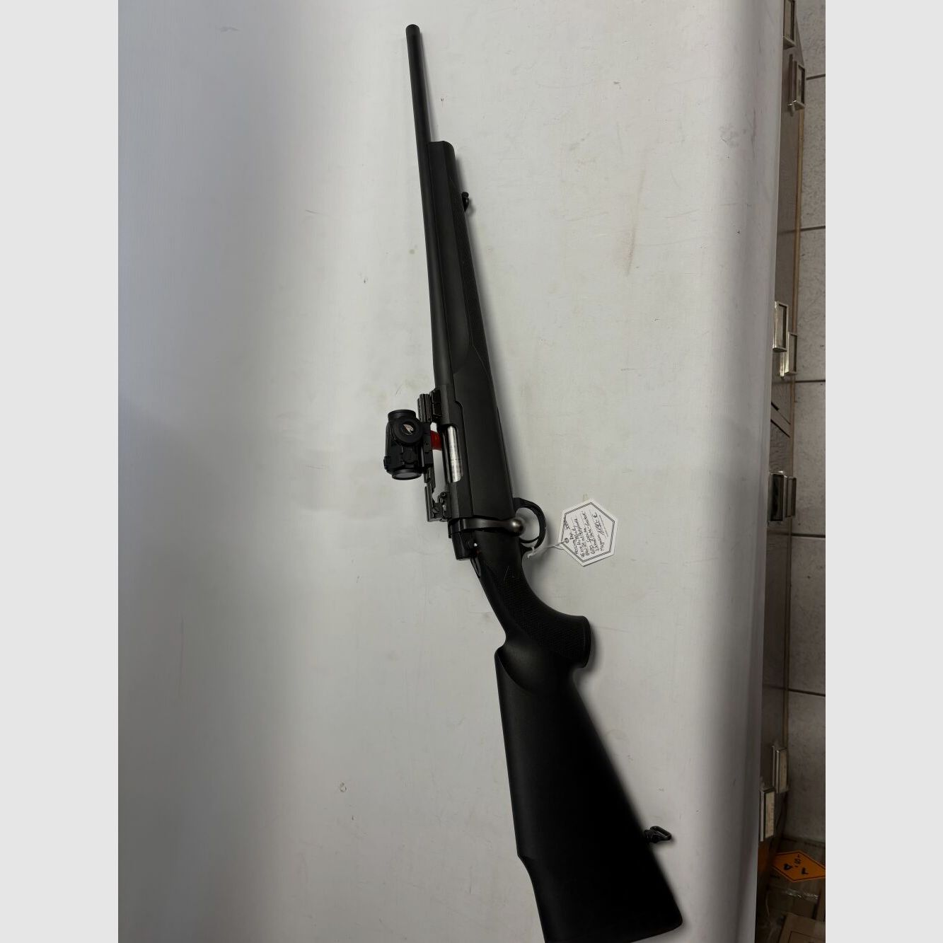 Mercury m.Synthetikschaft,EAW SM+Rotpunktvisier GPO Spectra