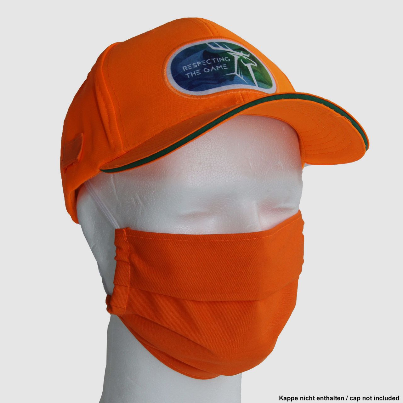 Mundmaske / Nasenmaske Orange, Bild 1 von 2