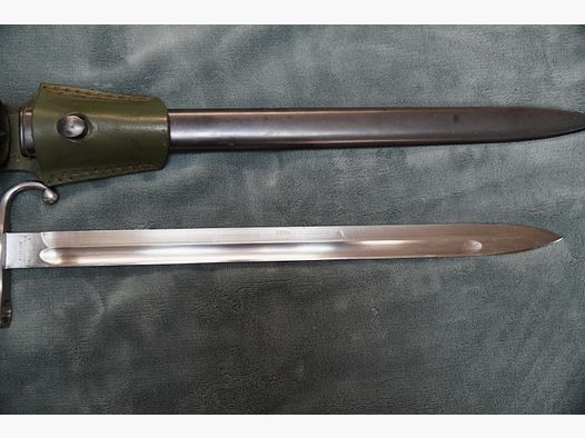 Bajonett Modell Argentino 1909; Weyersberg Kirschbaum&Co Solingen