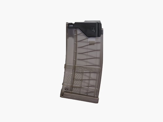 L5AWM GEN 2 AR15 composietmagazijn voor 20 patronen, Translucent Dark Earth - Lancer