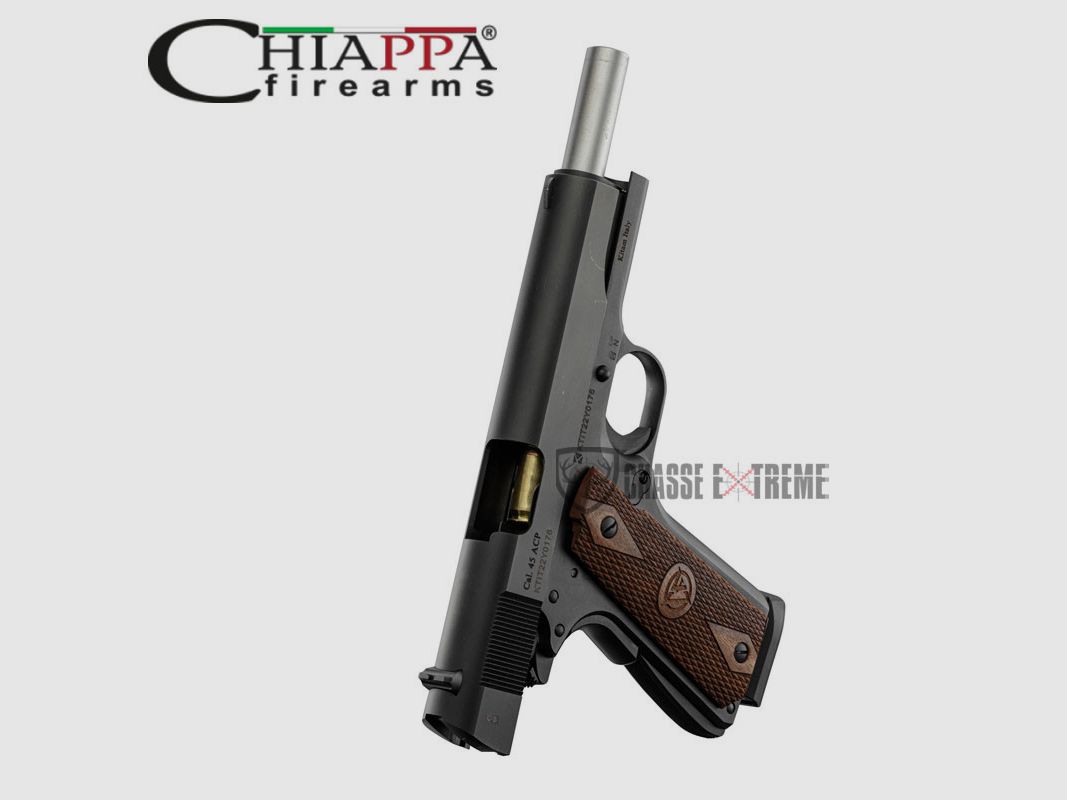 CHIAPPA 1911 Field Grade Pistol Zwart 9 Schoten Kal. 45 ACP, afbeelding 3 van 7