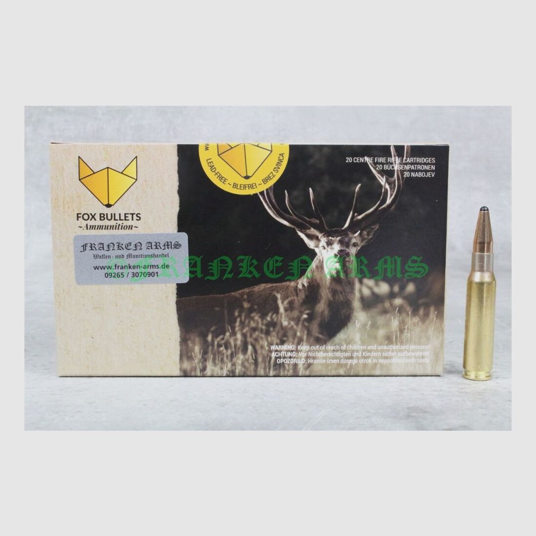 Fox Bullets Classic Hunter .308 Win. 165gr. 10,7g 20 Stück Staffelpreis