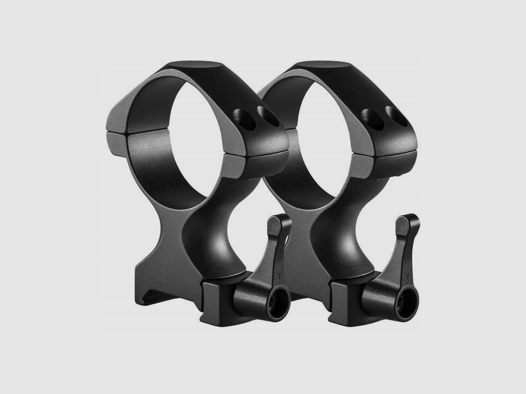 Hawke Precision Steel Ring Mount Weaver Ø34 mm High QD-Hebel Höhe 23 mm