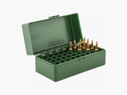 Opbergdoos voor 50 patronen kal. 222 / 223