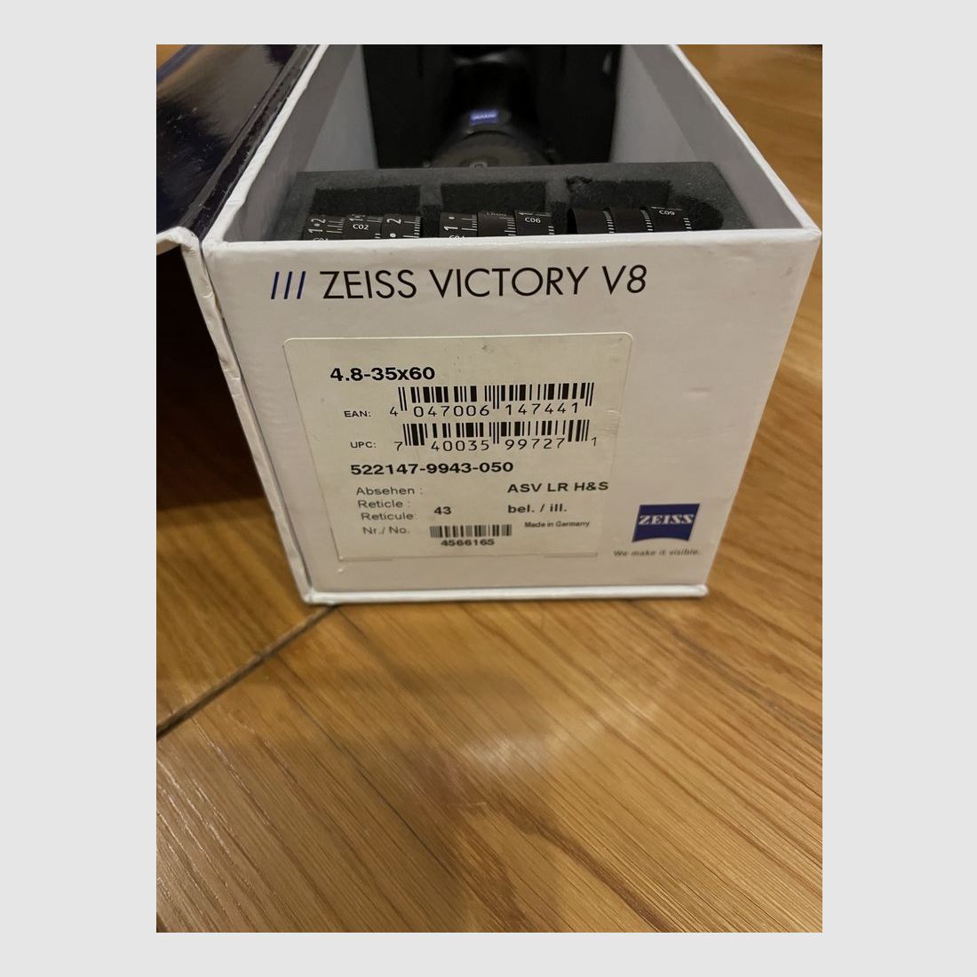Zielfernrohr Zeiss Victory V8 4.8-35x60