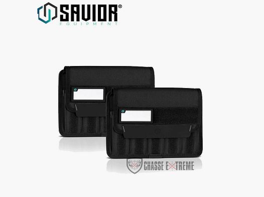 Pochette SAVIOR Buddy Pistol Mag Pouch (5 Magazine, 2 Teile)
