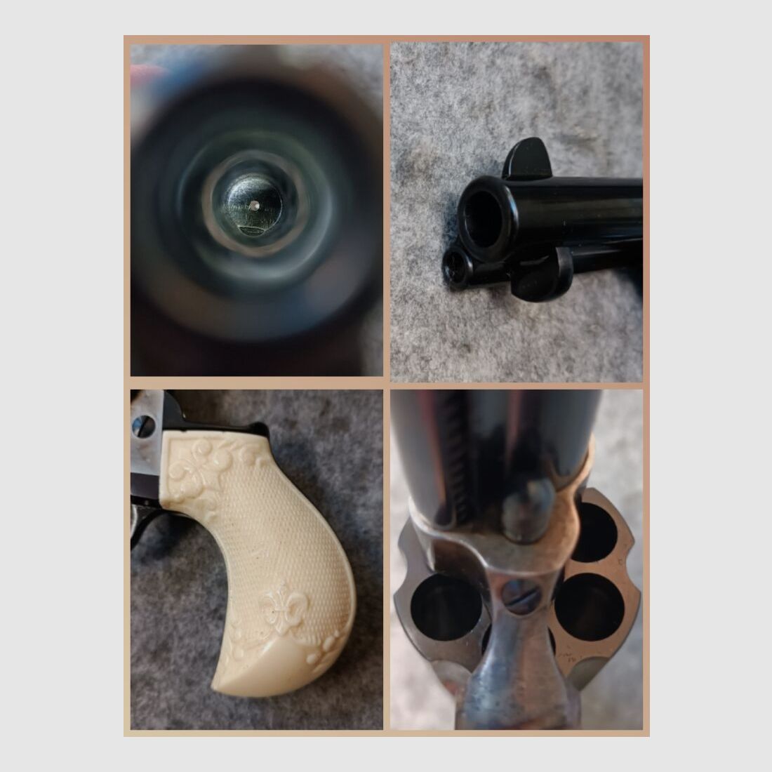 Hege Uberti Italien 45LC Cattleman Thunderer Old Model 3 1/2