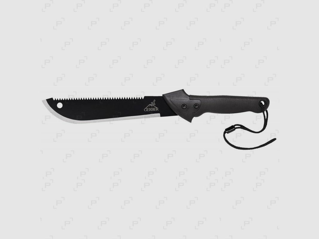Machete GERBER GATOR JR schwarz Gummigriff, Bild 1 von 2