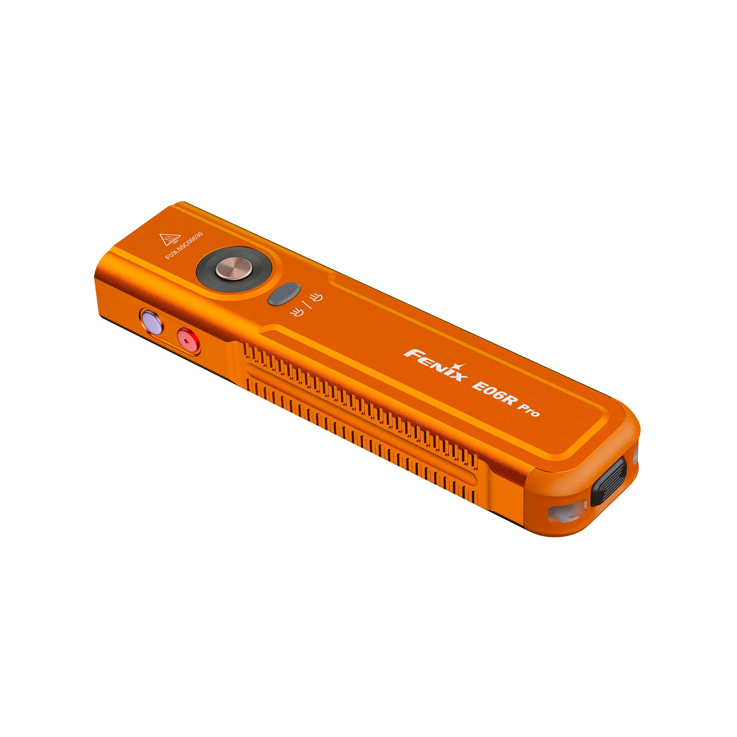 Lampe torche LED Fenix E06R PRO orange (E06R PRO orange), image 4 sur 10