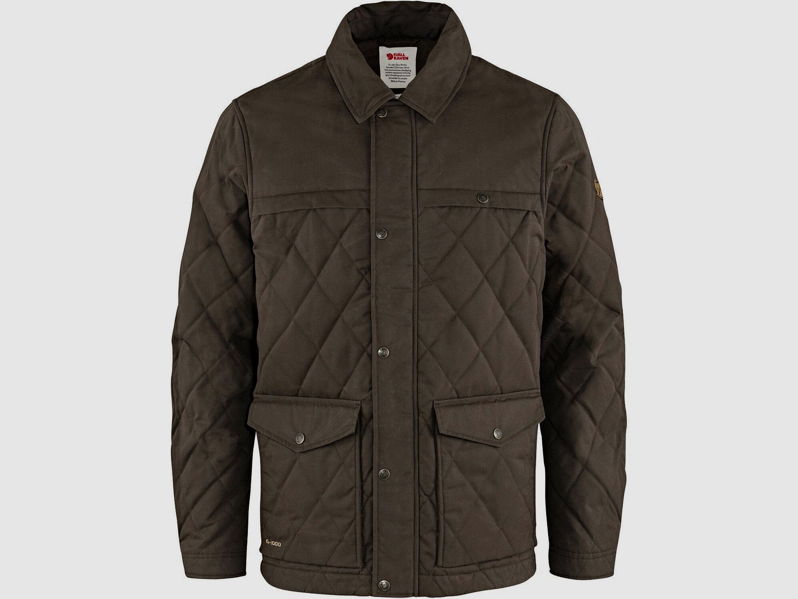 Övik Wool Padded Jacket M Herren (Dark Olive)