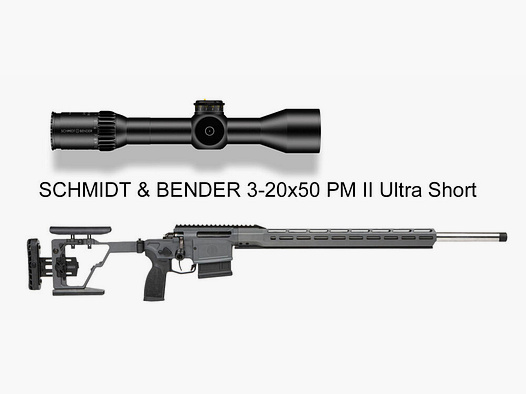 Sig Sauer SIG SAUER CROSS PRS Betongrau 24'' .308 Win. PM II Ultra Short 3-20x50 MSR2
