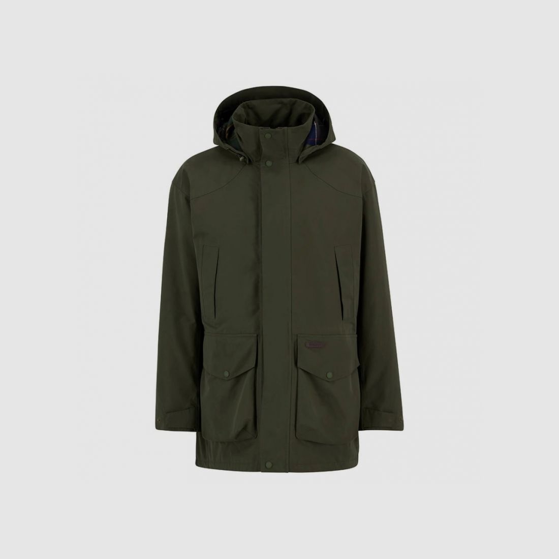 Barbour Farlam Waterdichte Jas in Olijf