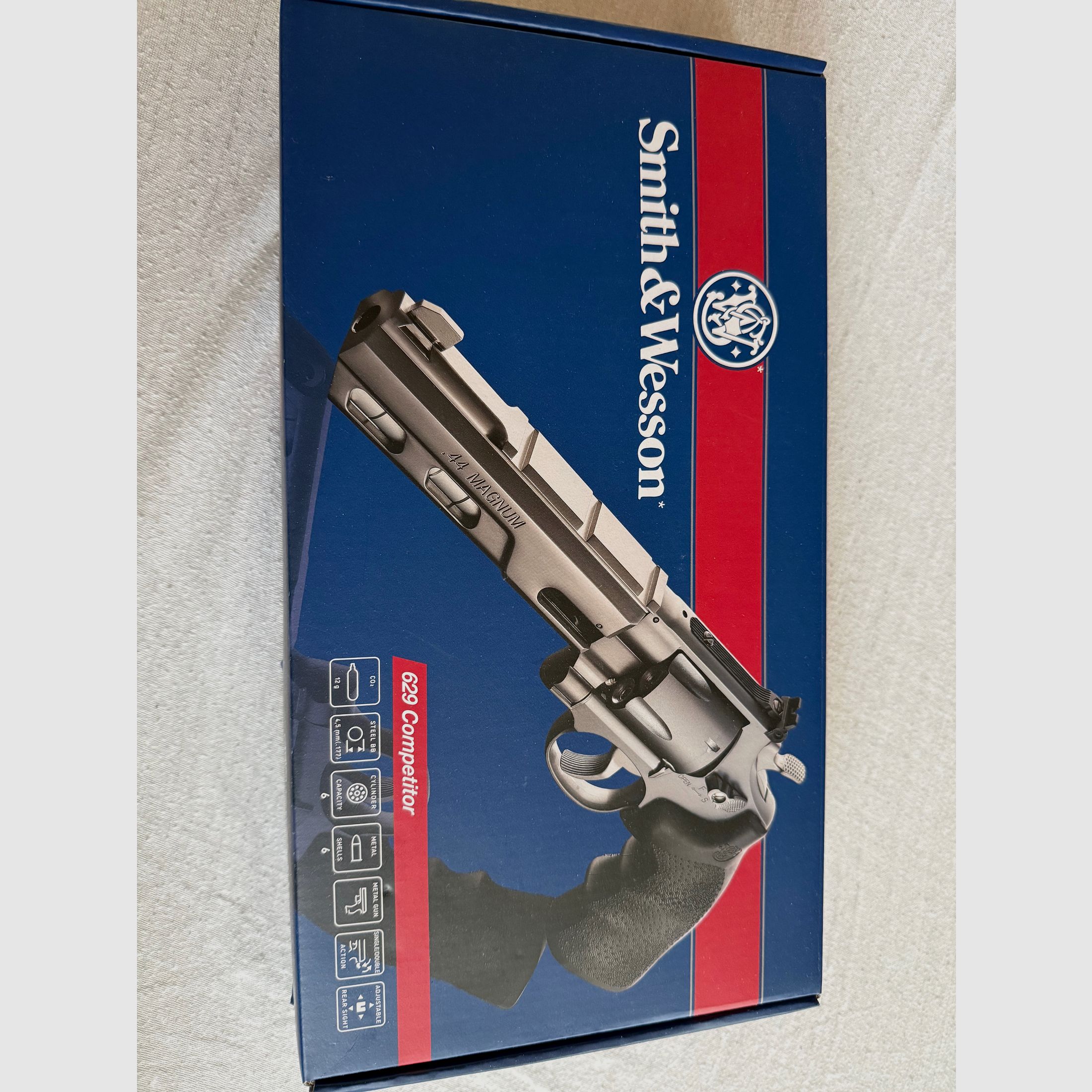 Smith&Wessen 629 Competitor 4,5mm BB im Komplettset