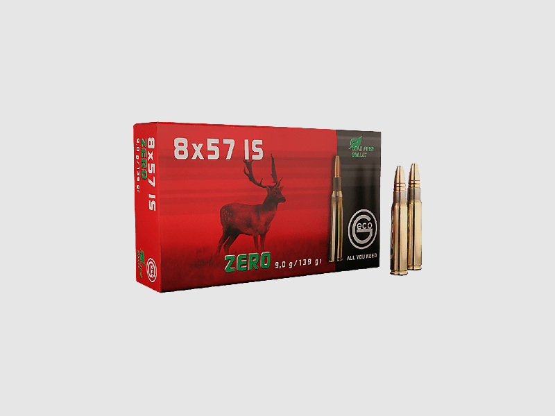 Geco 8x57 IS Zero 139 gr.- 20 Stk