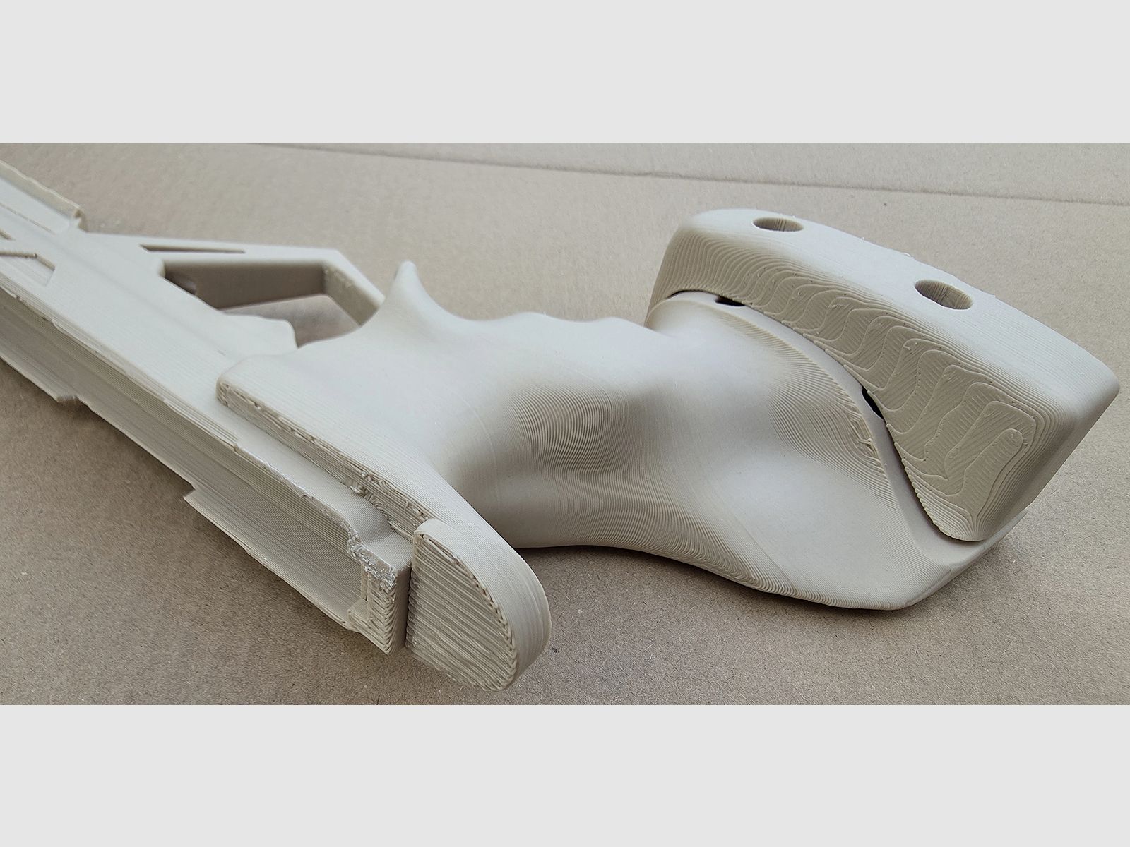 Matchgrip voor Diana Chaser Bandit Airbug hout PLA - populierenhout 3D print
