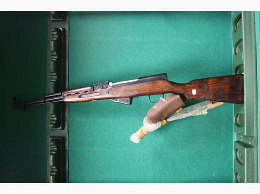 SKS 45 caliber 7.62x39 including accessories 45