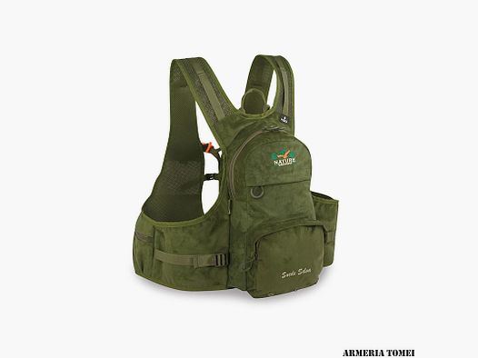 VEST / BACKPACK – NATURE BY MARSUPIO – SUEDE SELVA