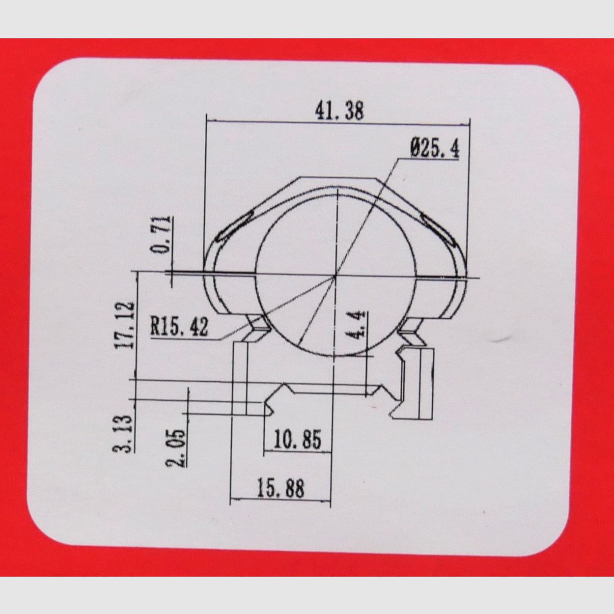 Nikko Stirling Ringmontage 1" 25,4 mm Low Diamond Steel Lock 2 dlg NSM1WL