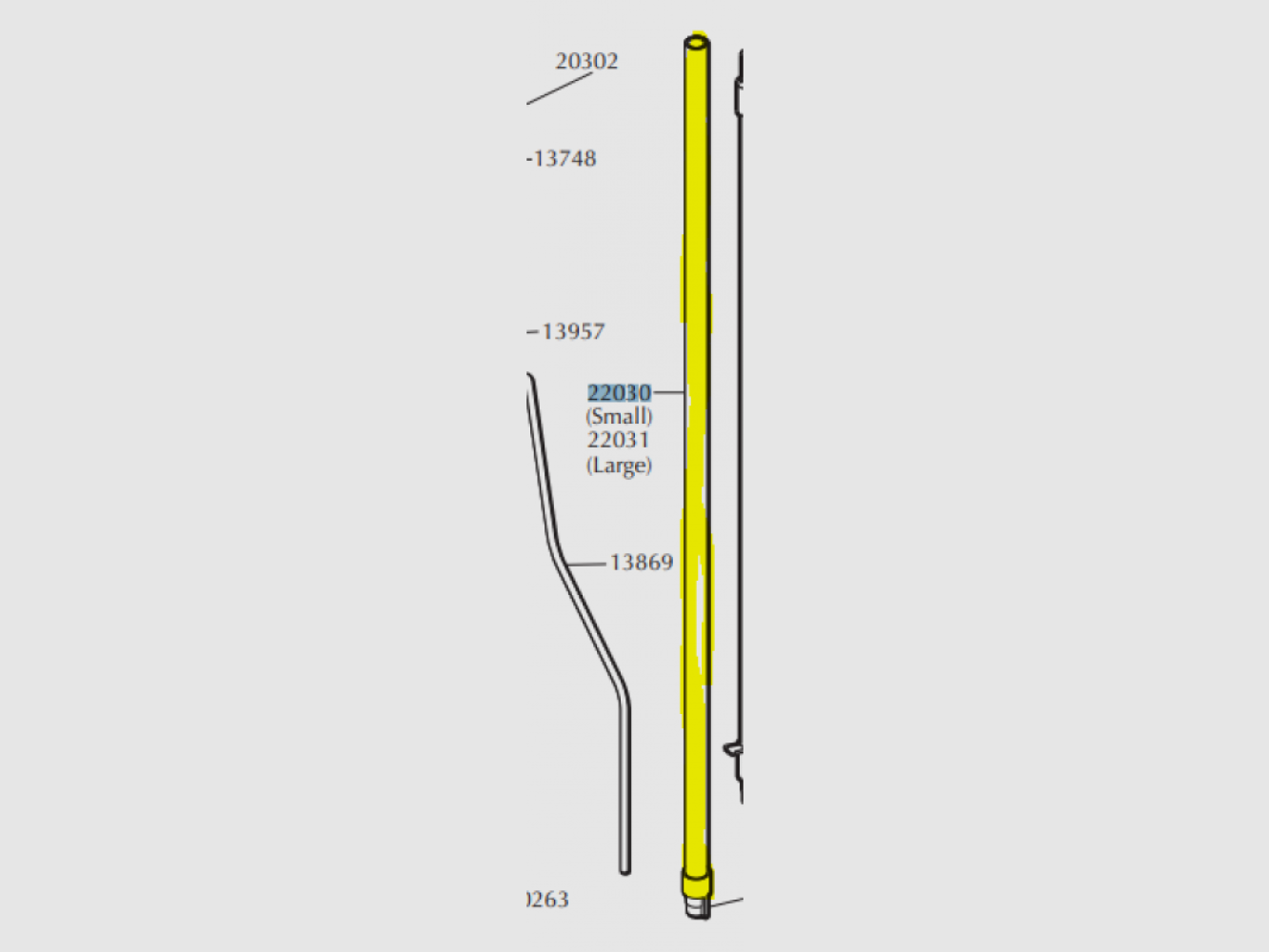 Large Primer Magazine Tube Assembly