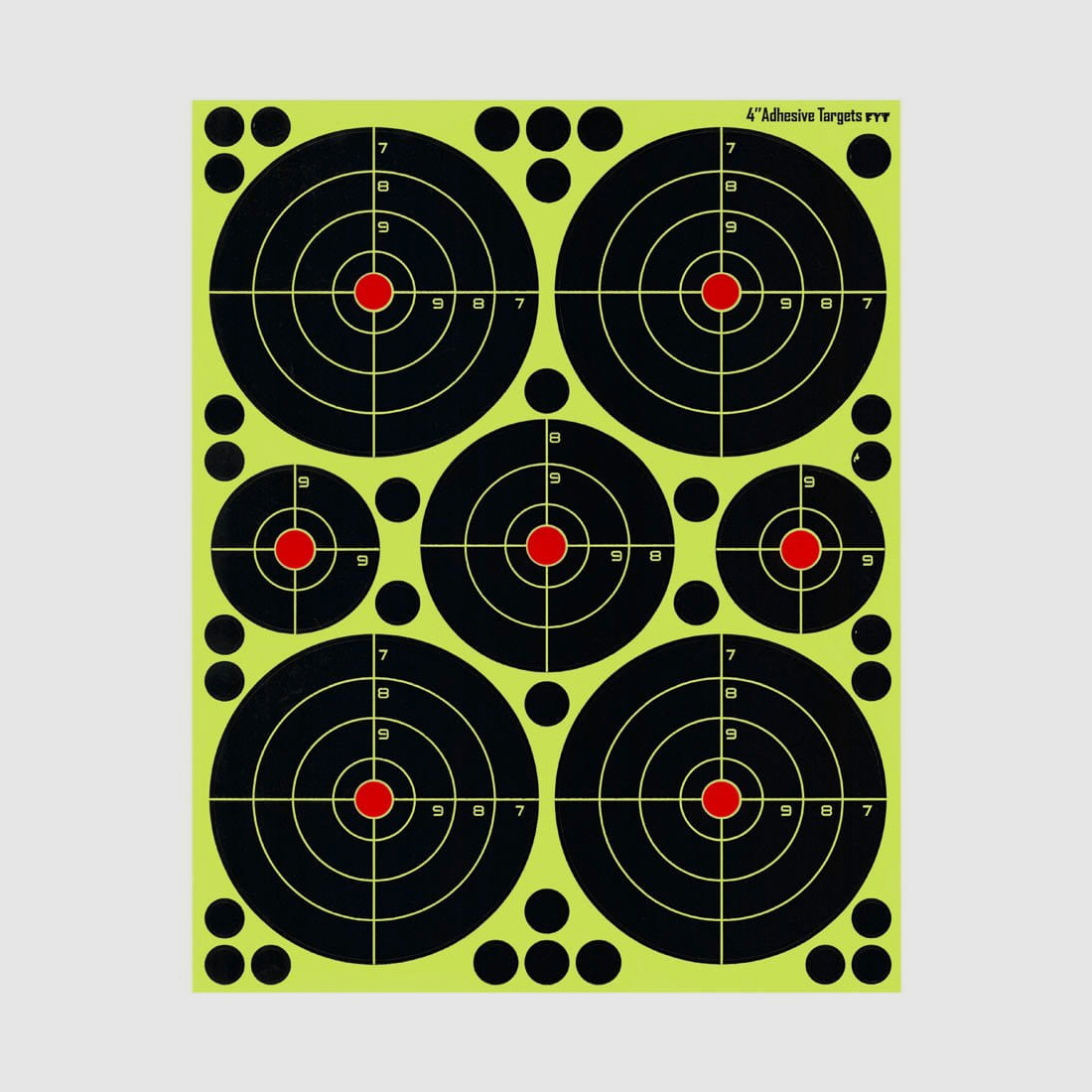 UX Vision Targets 273x250 target sheets