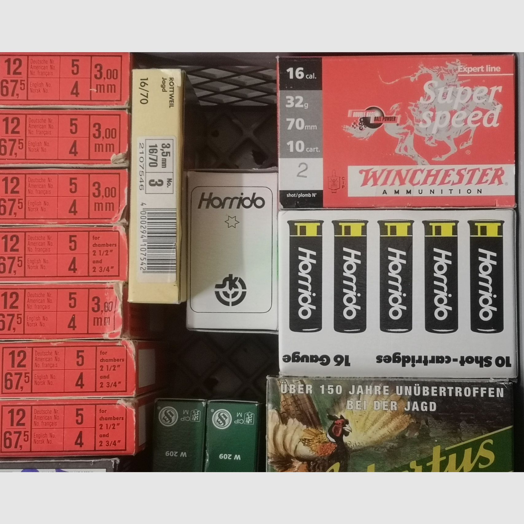 Śrut 16/70 i 16/67,5