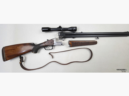 Heym double-barreled rifle