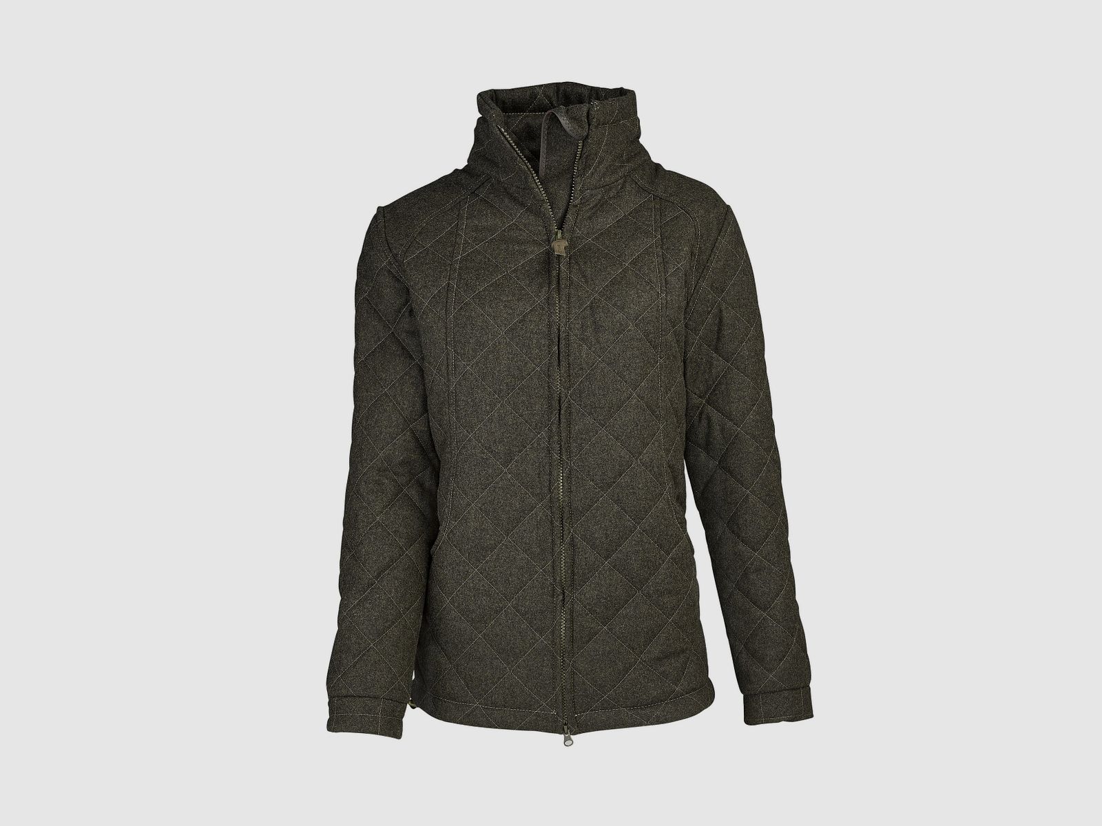 Giacca Trapuntata in Loden Deluxe