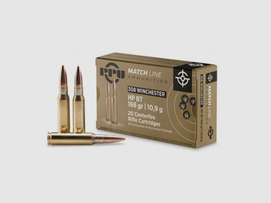 Privi Partizan .308 168 gr HPBT 20 Stk.