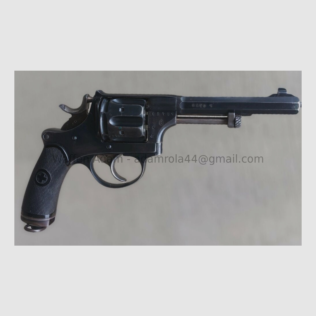 W+F Bern Revolver 1882 Schweizer Armee