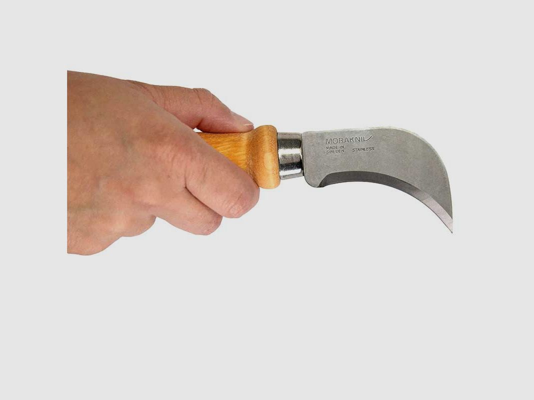 Nóż ze stałą głownią Morakniv® Roofing Felt Knife - okładziny drewniane - NZ-RFK-SS-5401A, zdjęcie 3 z 3