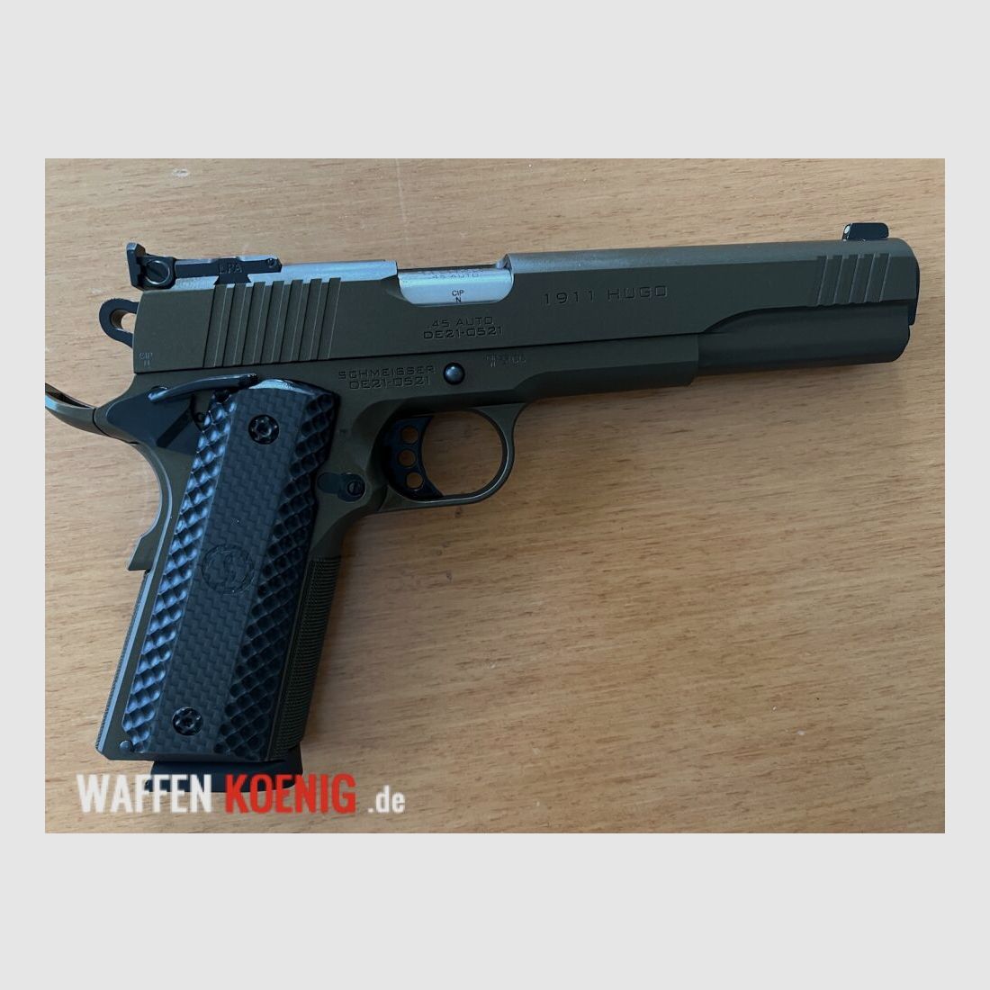 Schmeisser Schmeisser Hugo 1911 Cal. 45 ACP - 6" LL Thunderbronze