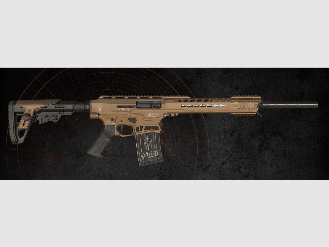 Typhoon Defence F12 Bronze – Semi-automatic shotgun with detachable magazine cal. 12, image 10 of 14