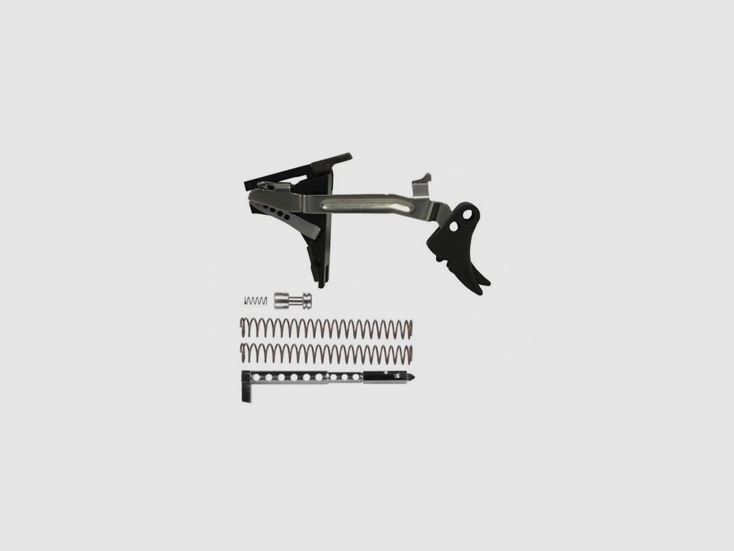 KIT GRILLETTO + ROD ZEV FULCRUM PER GLOCK Gen Cal. 9x19 FUL-DPR-4G9-B-B