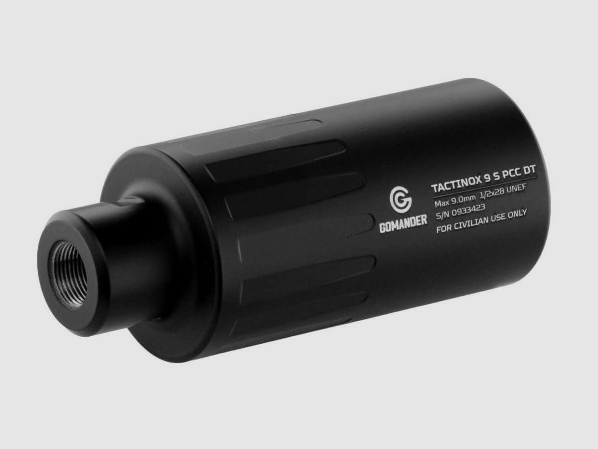 Silenciador GOMANDER TACTINOX 9S PCC DT 1 2x28 GOMANDER, imagen 2 de 7