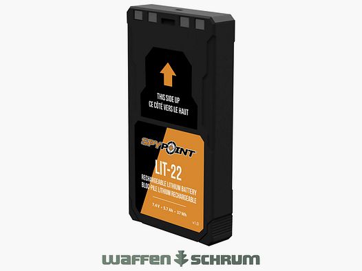 Spypoint LIT-22 Bateria litowa bez ładowarki odpowiednia do serii FLEX 5.700 mAh