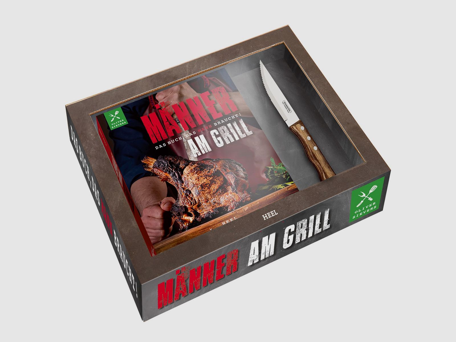 AKAH Jagdgeschenk Grillbuch