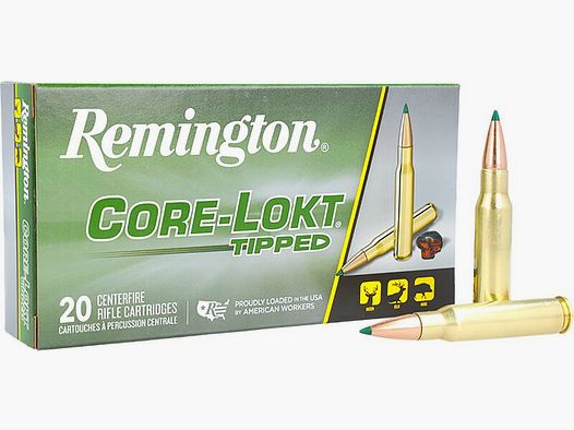 Remington Core-Lokt .308 Win. 165GR Tipped 20 cartridges
