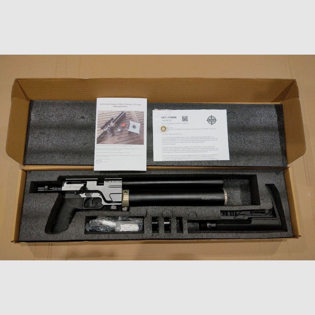 AEA HP MAX .35/9 mm MK1, like new with lots of accessories