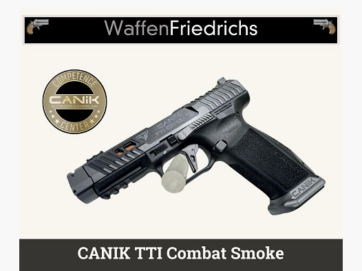 Canik TTI Combat SMOKE - Weapons Friedrichs