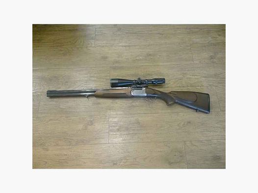 Bockbüchsflinte Kettner Kaliber 12/70-9,3x74R,ZF Frankonia 3-12x56 Abs. 4 mit LP