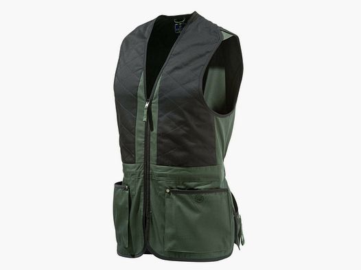 Beretta Schießweste Trap Cotton XXXL Grün/Schwarz